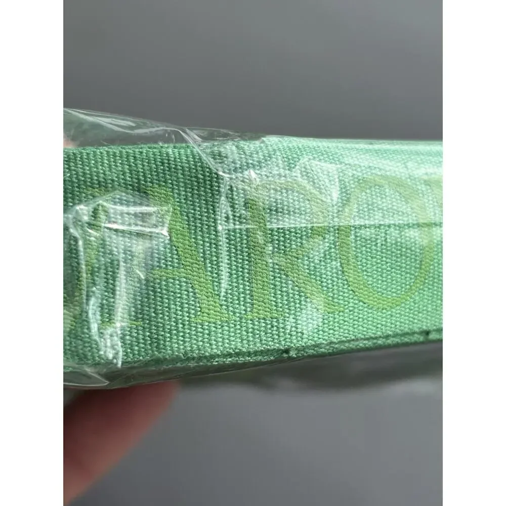 7 Pack Lot Of New Green Authentic Swarovski Logo Ribbon for Gift bags packaging